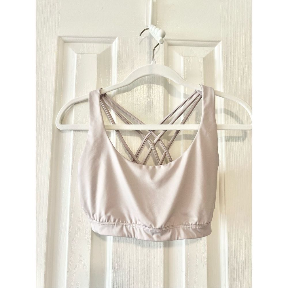 Beige/taupeΒ VictoriaβSecretβCruzβcrossβsportsβbra